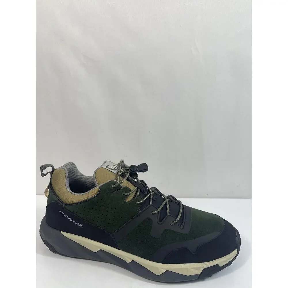 Hybrid Green Label Aconite Shoes Mens Size 12 Olive Hiking Sneakers New Box - Picture 4 of 14